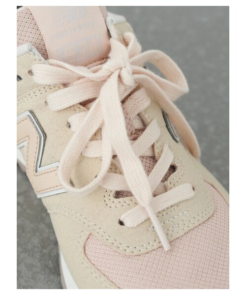 earth music&ecology(アースミュージックアンドエコロジー)の「newbalance×earth WL574(シューズ・ベージュ・23cm/5cm/24cm)」の5枚目の写真