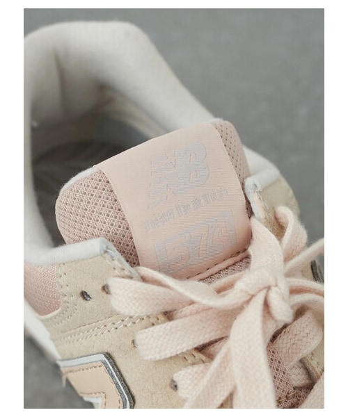 earth music&ecology(アースミュージックアンドエコロジー)の「newbalance×earth WL574(シューズ・ベージュ・23cm/5cm/24cm)」の4枚目の写真