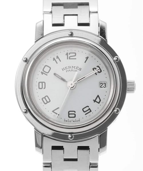 HIROB（ヒロブ）の「HERMES Clipper SS White【 ウォッチ 】（）」 - WEAR