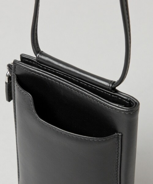 HARE（ハレ）の「レザーRINGスマホポーチ（バッグ・ブラック・FREE）」の7枚目の写真