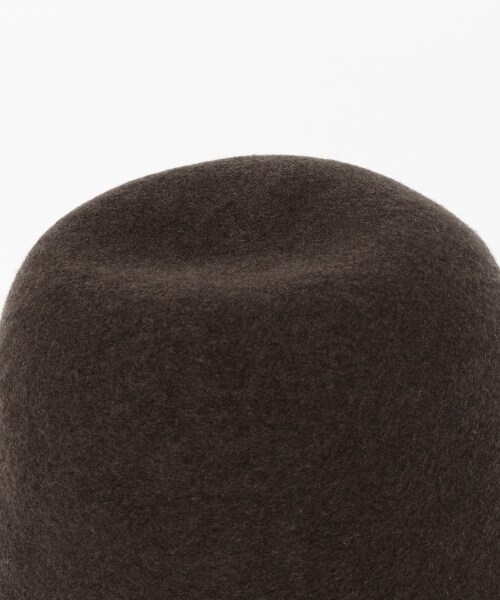 LOWRYS FARM（ローリーズファーム）の「フェルトバケットハット（帽子・ブラック/ベージュ/ダークブラウン・F）」の4枚目の写真