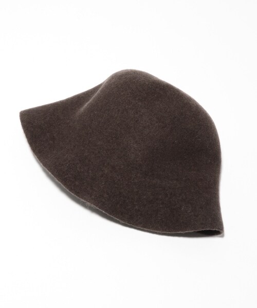 LOWRYS FARM（ローリーズファーム）の「フェルトバケットハット（帽子・ブラック/ベージュ/ダークブラウン・F）」の6枚目の写真