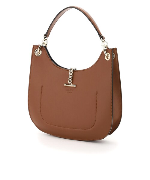 JIMMY CHOO（ジミーチュウ）の「21FW 지미추 바레인 M 호보백 VARENNE HOBO M CLF DKTLG（その他・기타・OS）」の3枚目の写真