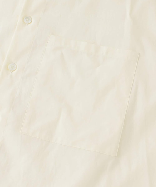 AURALEE(オーラリー)の「AURALEE WASHED FINX TWILL BIG SHIRTS(その他・メンズ・BURGUNDY/IVORY/LIGHT BLUE・3/4)」の13枚目の写真