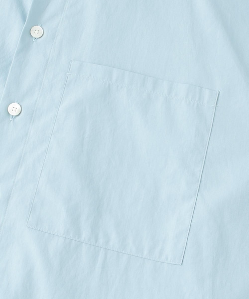 AURALEE(オーラリー)の「AURALEE WASHED FINX TWILL BIG SHIRTS(その他・メンズ・BURGUNDY/IVORY/LIGHT BLUE・3/4)」の14枚目の写真