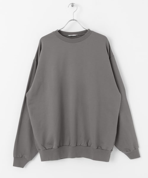 AURALEE スウェット HIGH GAUGE SWEAT 4オーラリー AURALEE ELASTIC HIGH GAUGE SWEAT P/O | Less Hi