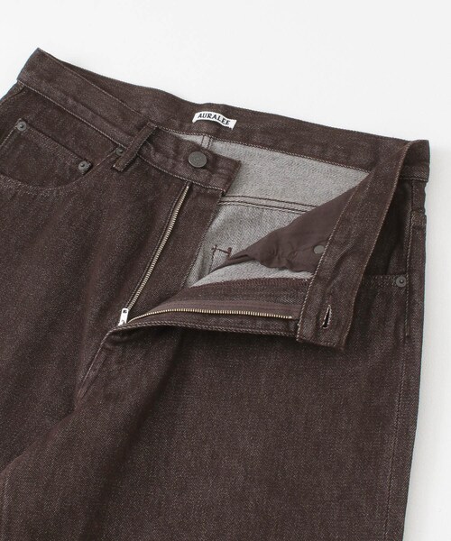 AURALEE（オーラリー）の「AURALEE HARD TWIST DENIM WIDE PANTS（その他・メンズ・INDIGO/BROWN・30/32/34）」の9枚目の写真
