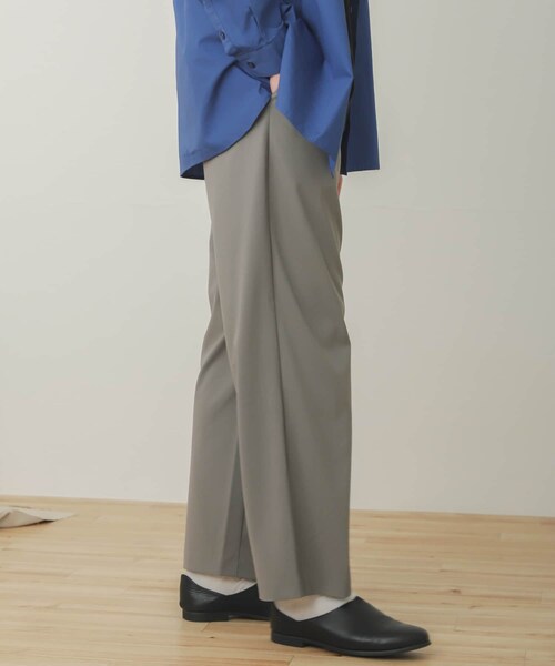SENSE OF PLACE by URBAN RESEARCH（センスオブプレイスバイアーバンリサーチ）の「【Sサイズ/WEB・一部店舗限定】ワイドスラックス（その他・メンズ・GRAY/BROWN/BLACK/GREIGE・S/M/L）」の6枚目の写真
