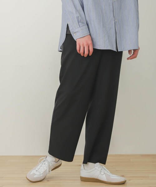 SENSE OF PLACE by URBAN RESEARCH（センスオブプレイスバイアーバンリサーチ）の「【Sサイズ/WEB・一部店舗限定】ワイドスラックス（その他・メンズ・GRAY/BROWN/BLACK/GREIGE・S/M/L）」の18枚目の写真