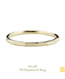 トゥー プライ 543 ハンマー ツチ目 リング ピンキーリング