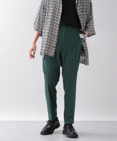 RAGEBLUE（レイジブルー）の「TRストレッチ/ナローテーパードスラックスパンツ（パンツ・ホワイト/ブラック/ベージュ/ブラウン/【WEB限定】グリーン/ブルー/【WEB限定】パープル・S/M/L）」の5枚目の写真