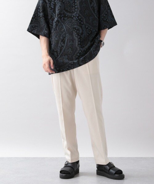 RAGEBLUE（レイジブルー）の「TRストレッチ/ナローテーパードスラックスパンツ（パンツ・ホワイト/ブラック/ベージュ/ブラウン/【WEB限定】グリーン/ブルー/【WEB限定】パープル・S/M/L）」の9枚目の写真