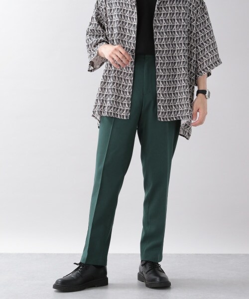 RAGEBLUE（レイジブルー）の「TRストレッチ/ナローテーパードスラックスパンツ（パンツ・ホワイト/ブラック/ベージュ/ブラウン/【WEB限定】グリーン/ブルー/【WEB限定】パープル・S/M/L）」の17枚目の写真