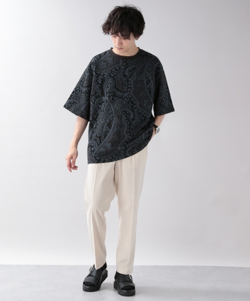 RAGEBLUE（レイジブルー）の「TRストレッチ/ナローテーパードスラックスパンツ（パンツ・ホワイト/ブラック/ベージュ/ブラウン/【WEB限定】グリーン/ブルー/【WEB限定】パープル・S/M/L）」の8枚目の写真