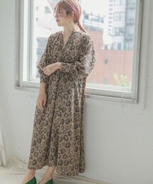 ITEMS URBANRESEARCH（アイテムズ アーバンリサーチ）の「花柄ラグランワンピース（その他・レディース）」