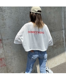 copine | 5分袖ロゴショートTシャツ(3color）(Tシャツ/カットソー)