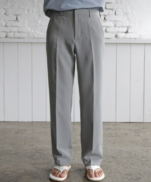 D'MENS by DHOLIC（ディーメンズ）の「スタンダードスラックス（スラックス・メンズ・ホワイト/グレー/ブラウン/ベージュ/ブラック・S/M/L/XL）」の3枚目の写真