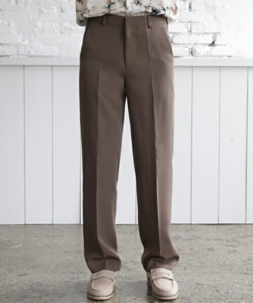 D'MENS by DHOLIC（ディーメンズ）の「スタンダードスラックス（スラックス・メンズ・ホワイト/グレー/ブラウン/ベージュ/ブラック・S/M/L/XL）」の4枚目の写真