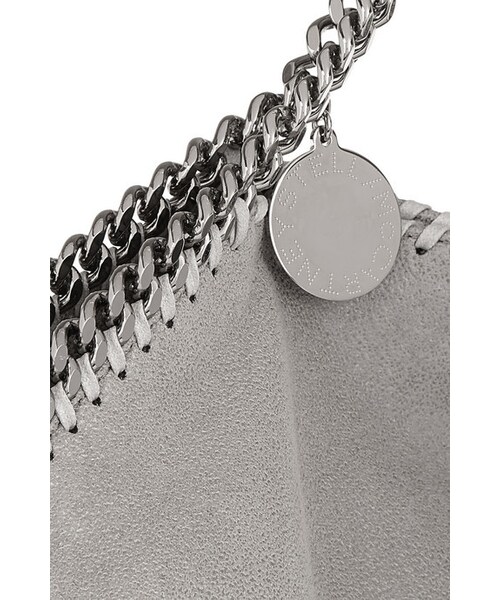 STELLA McCARTNEY（ステラマッカートニー）の「Stella McCartney Falabella faux brushed-leather shoulder bag（クラッチバッグ・レディース・Gray）」の4枚目の写真