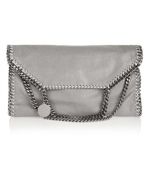 STELLA McCARTNEY（ステラマッカートニー）の「Stella McCartney Falabella faux brushed-leather shoulder bag（クラッチバッグ・レディース・Gray）」の3枚目の写真