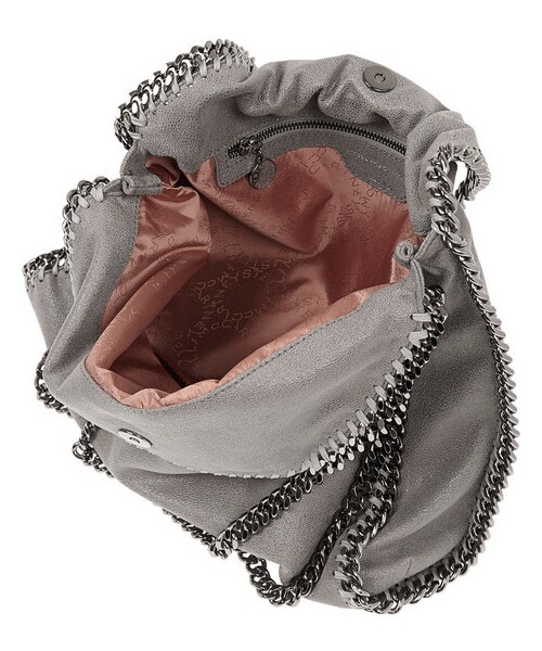 STELLA McCARTNEY（ステラマッカートニー）の「Stella McCartney Falabella faux brushed-leather shoulder bag（クラッチバッグ・レディース・Gray）」の8枚目の写真