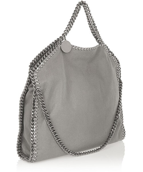 STELLA McCARTNEY（ステラマッカートニー）の「Stella McCartney Falabella faux brushed-leather shoulder bag（クラッチバッグ・レディース・Gray）」の5枚目の写真