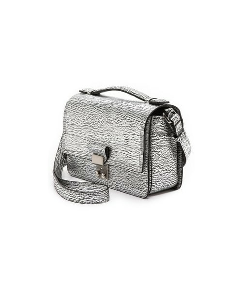 3.1 Phillip Lim（スリーワンフィリップリム）の「3.1 Phillip Lim Pashli Mini Messenger Bag（ショルダーバッグ・レディース・Silver・One Size）」の3枚目の写真