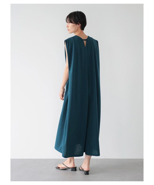 AMERICAN HOLIC(アメリカンホリック)の「Aラインノースリーブワンピース(ワンピース/ドレス・ブラック/ブルーグリーン・M/L)」の22枚目の写真