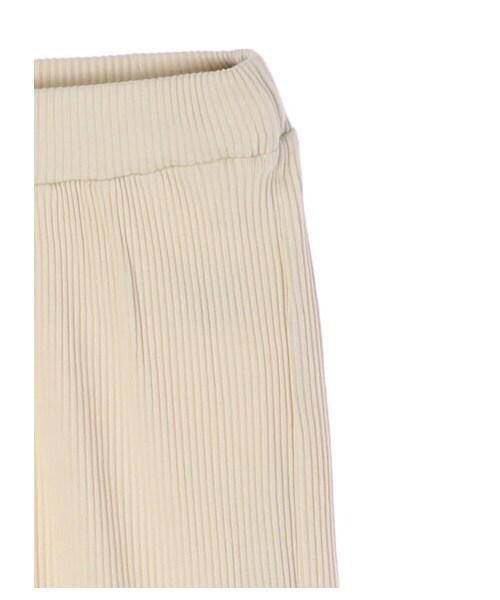 AMERICAN HOLIC(アメリカンホリック)の「裾スリットリブパンツ(パンツ・アイボリー/ブラック・S/M/L)」の14枚目の写真