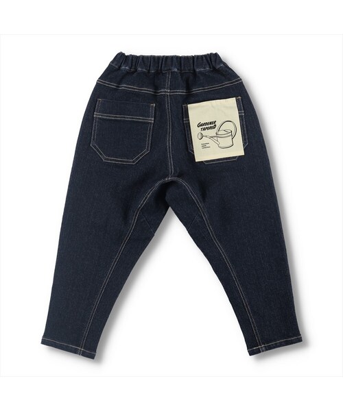 BRANSHES（ブランシェス）の「ガーデナーテーパードデニムパンツ（デニムパンツ・キッズ・ブルー/ネイビーブルー・90cm～150cm）」の2枚目の写真