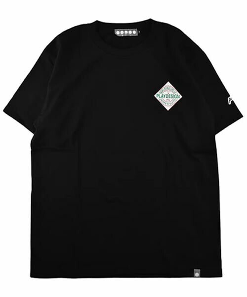 PLAYDESIGN(プレイデザイン)の「PEPPER TEE(Tシャツ/カットソー・レディース・ブラック・M/L)」の1枚目の写真