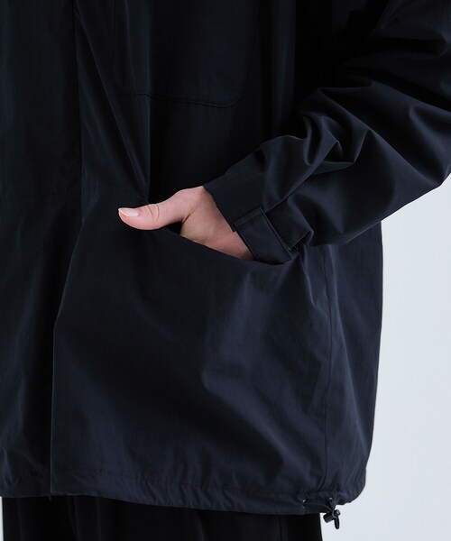 08sircus(ゼロエイトサーカス)の「Taffeta collarless jacket (water repellent)(その他・メンズ・BLACK)」の9枚目の写真