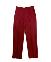 【PRESTED TWILL TROUSER】