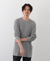 EDIFICE（エディフィス）の「【VAVIN / ヴァヴァン】SILK NEP ワッフル カットソー（その他）」