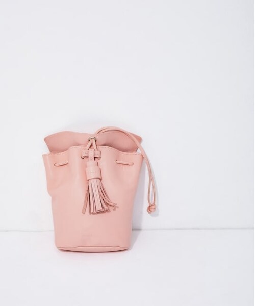 ADAM ET ROPE'(アダムエロペ)の「【NOMADIS】Lys(バッグ・レディース・ピンク/ブラウン・F)」の2枚目の写真