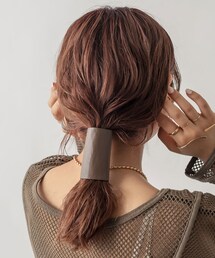 Lattice | 【ヘアアレンジ動画あり】ロングレザーヘアカフ(その他ヘアアクセサリー)