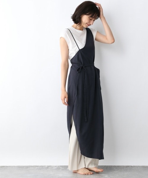 A part by（アパートバイ）の「アシメエプロンドレス/WEB先行予約