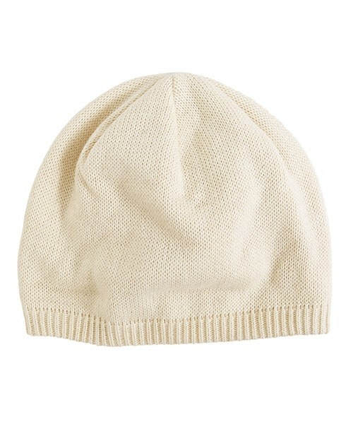 COMESANDGOES(カムズアンドゴーズ)の「2WAY KNIT(ニットキャップ/ビーニー・レディース・ホワイト・フリーサイズ)」の1枚目の写真