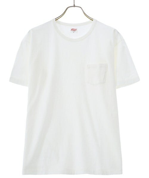 FLAG SPORT(フラッグスポーツ)の「19 / Crew Pocket T(Tシャツ/カットソー・メンズ・ホワイト・XL)」の1枚目の写真