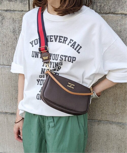 FRAMeWORK(フレームワーク)の「≪予約≫ 別注ストラップ付き2WAYポーチ2◆(バッグ・ブラック/(001)/フリー/在庫あり)」の10枚目の写真