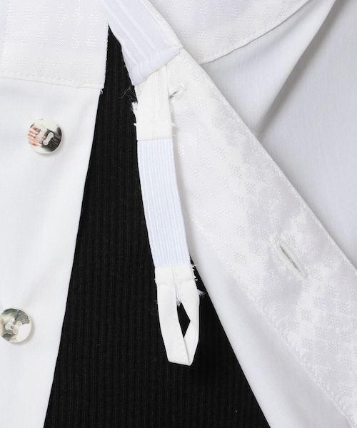 IF SIX WAS NINE(イフシックスワズナイン)の「IF SIX WAS NINE/イフ シックス ワズ ナイン/TXS/NeoClassico001/GAM(トップス・メンズ・WHITE/BLACK・1/2)」の9枚目の写真