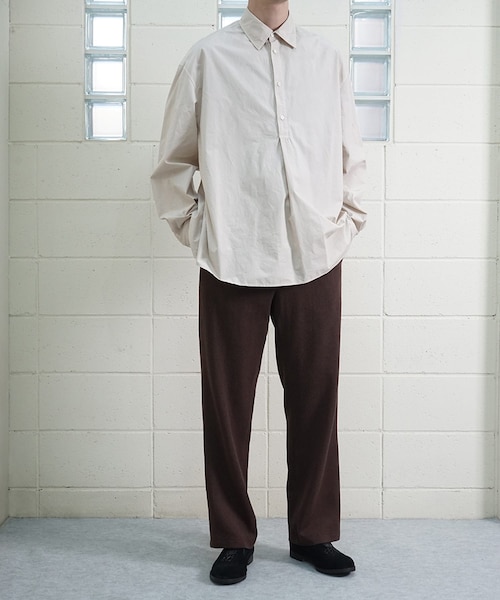 Name.（ネーム）の「COTTON GARMENT DYE PO SHIRTS（その他・メンズ・その他・0/1/2）」の6枚目の写真