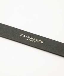 【ドシラ】RAIN MAKER KYOTO KNOTTED BELT RAINMAKER KNOTTED BELT / BLACK - Unlimited lounge | ONLINESTORE