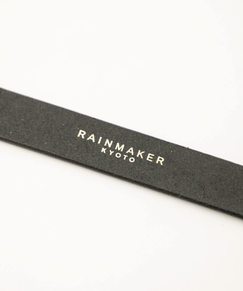 RAINMAKER KYOTO レインメーカー レザーベルト クロコ型押し