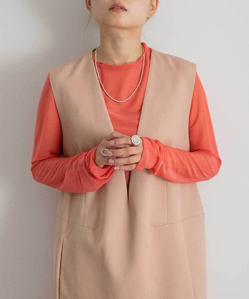 WANDERUNG（ワンデルング）の「WANDERUNG Sheer Tops（）」 - WEAR