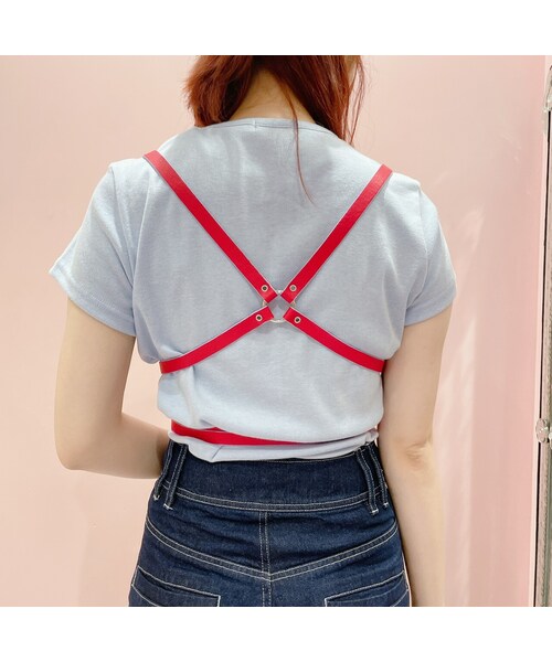 lilLilly（リルリリー）の「レザーリボンハーネス（）」 - WEAR