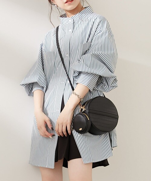 Chico（チコ）の「ポーチ付きサークルミニショルダー（トートバッグ・レディース・ブラウン/ブラック/ブラックその他1・F）」の3枚目の写真