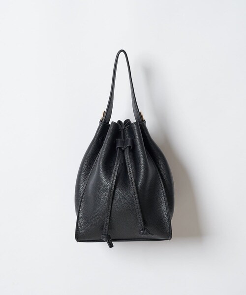 CIAOPANIC（チャオパニック）の「ワンハンドルドロスト２WAYショルダーバッグ（トートバッグ・レディース・グレージュ/グリーン/ブラック・FREE）」の2枚目の写真