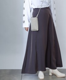 COLONY 2139 | マットサテンフレアスカート(スカート)