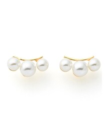 GRL | トリプルパールピアス(ピアス（両耳用）)